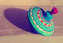 spinning top, toy, top