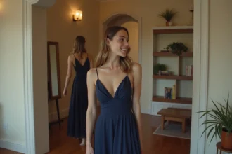 Robe élégante adaptée à diverses occasions de la vie quotidienne