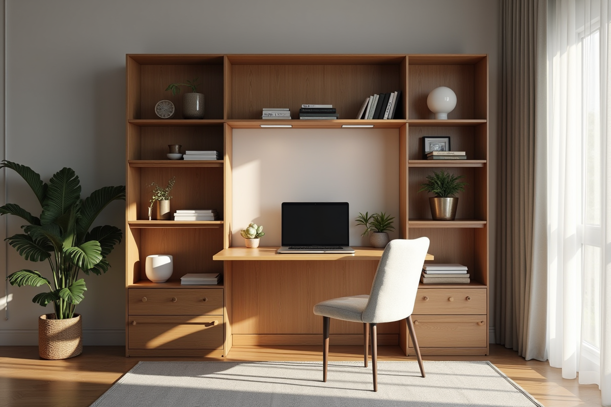 bureau escamotable